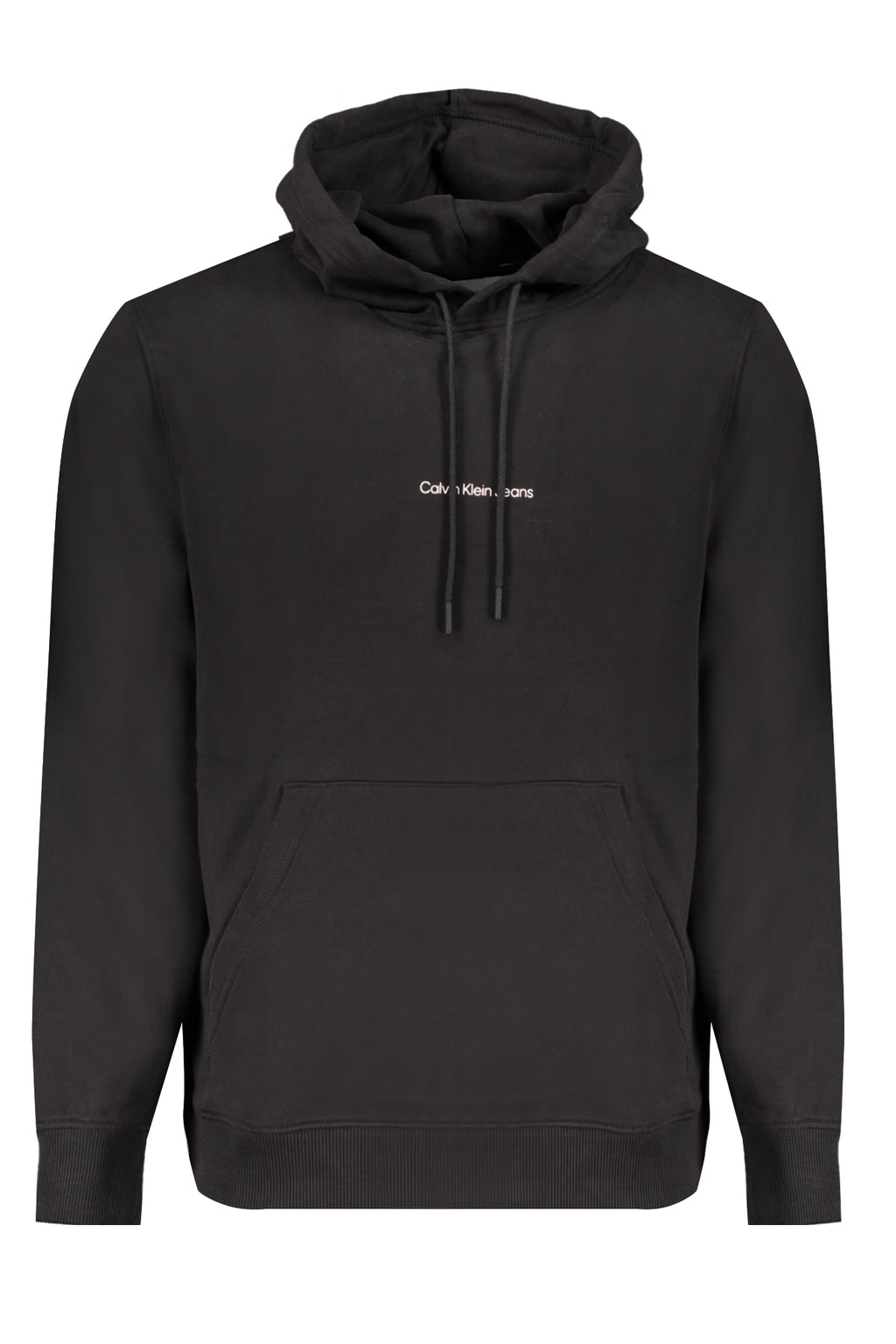 CALVIN KLEIN MEN'S BLACK ZIPLESS SWEATSHIRT