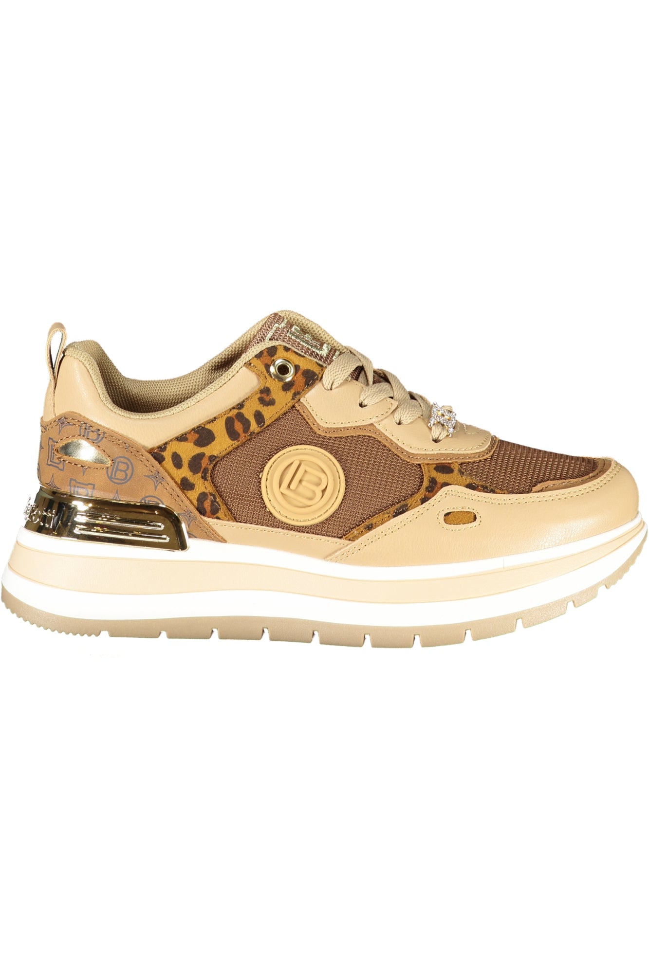 LAURA BIAGIOTTI WOMEN'S BROWN SPORTS SHOES