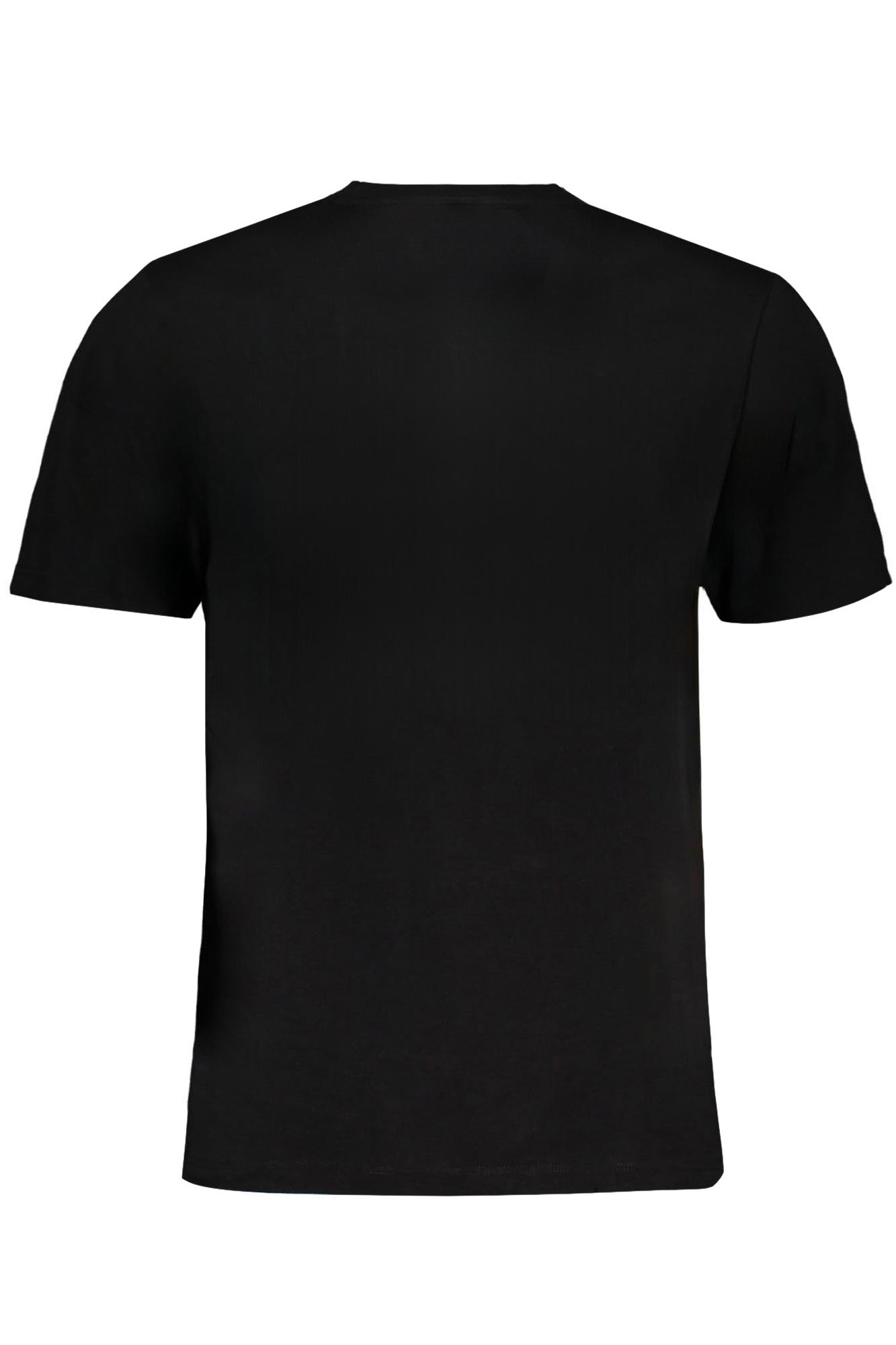 GIAN MARCO VENTURI MEN'S SHORT SLEEVED T-SHIRT BLACK
