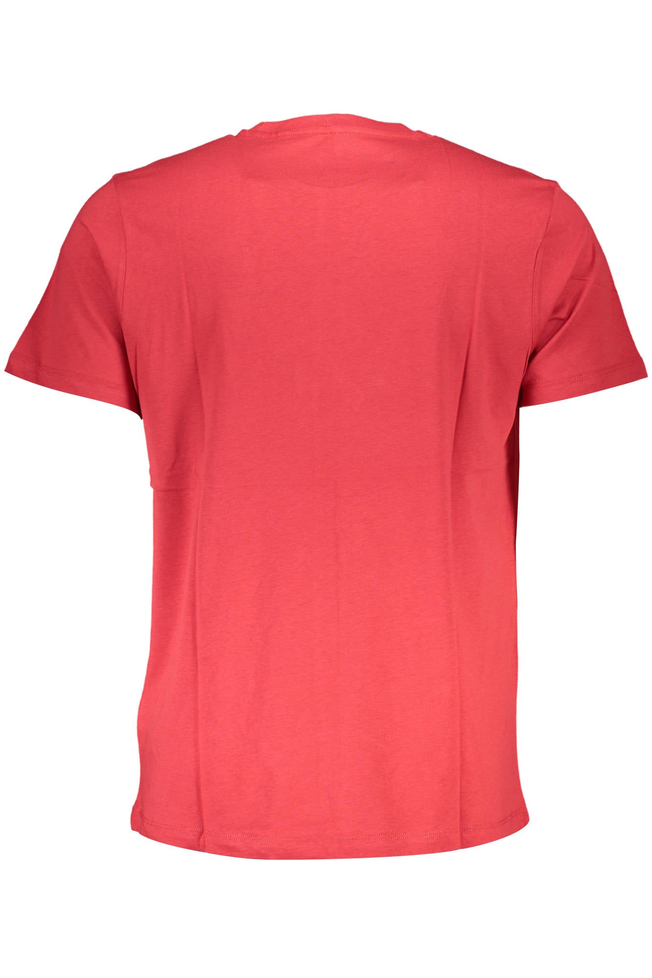 GIAN MARCO VENTURI MEN'S SHORT SLEEVE T-SHIRT RED