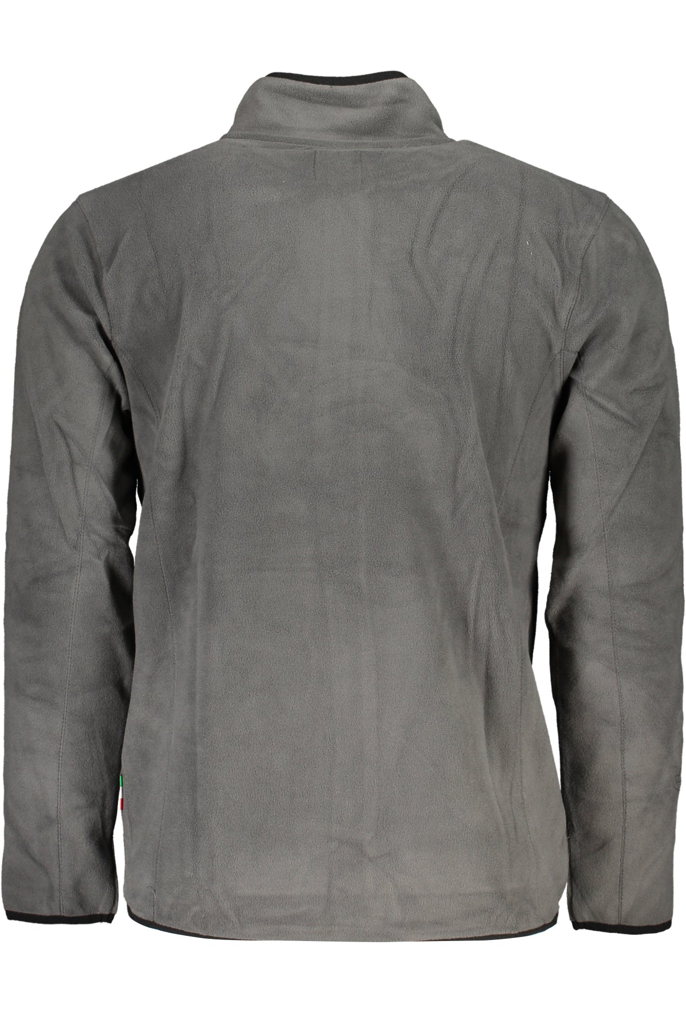 GIAN MARCO VENTURI MEN'S GRAY ZIP SWEATSHIRT
