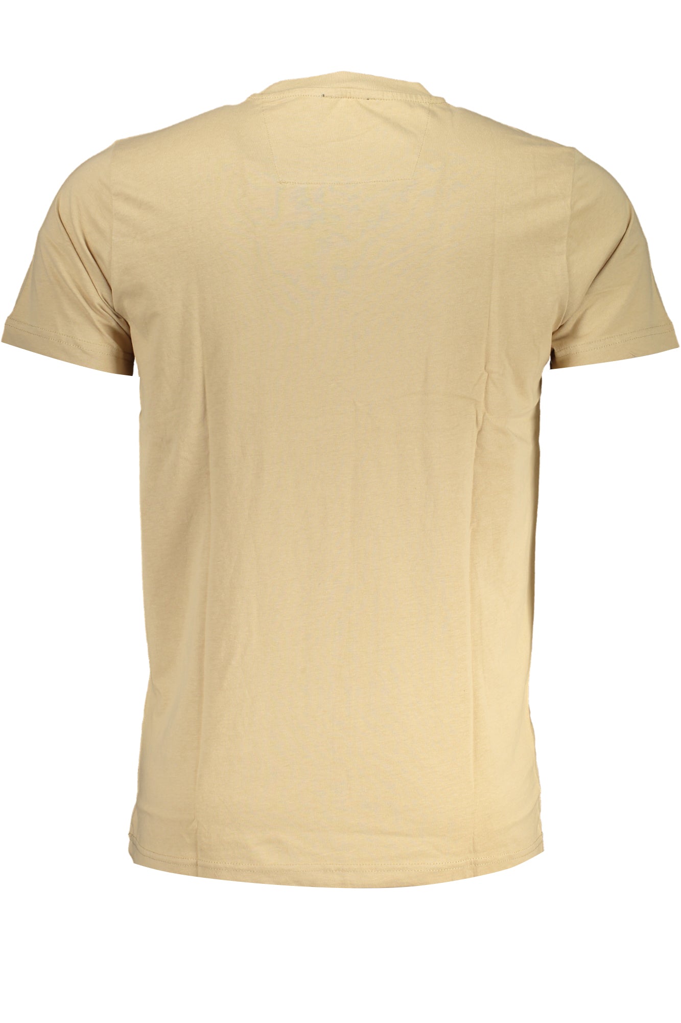 CAVALLI CLASS MEN'S SHORT SLEEVED T-SHIRT BEIGE