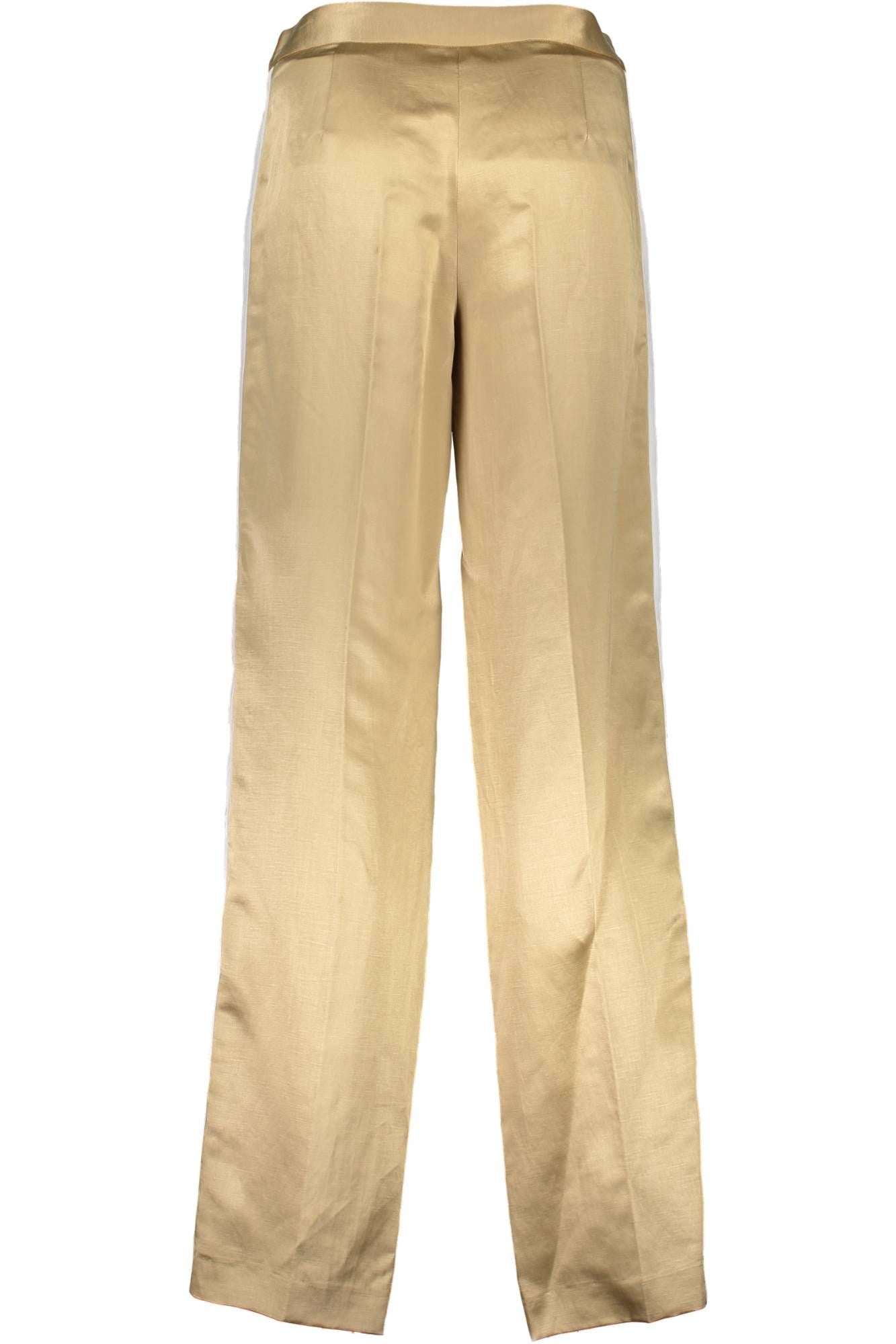 JUST CAVALLI WOMAN GOLD TROUSERS
