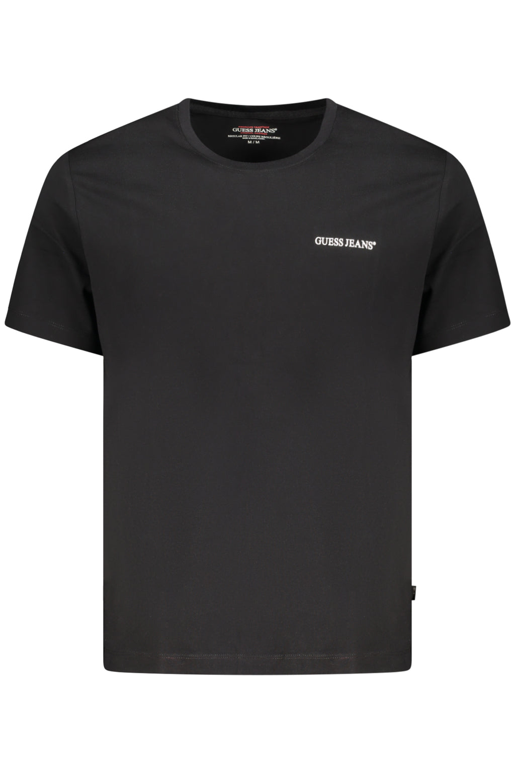 GUESS JEANS MEN'S SHORT-SLEEVED T-SHIRT BLACK