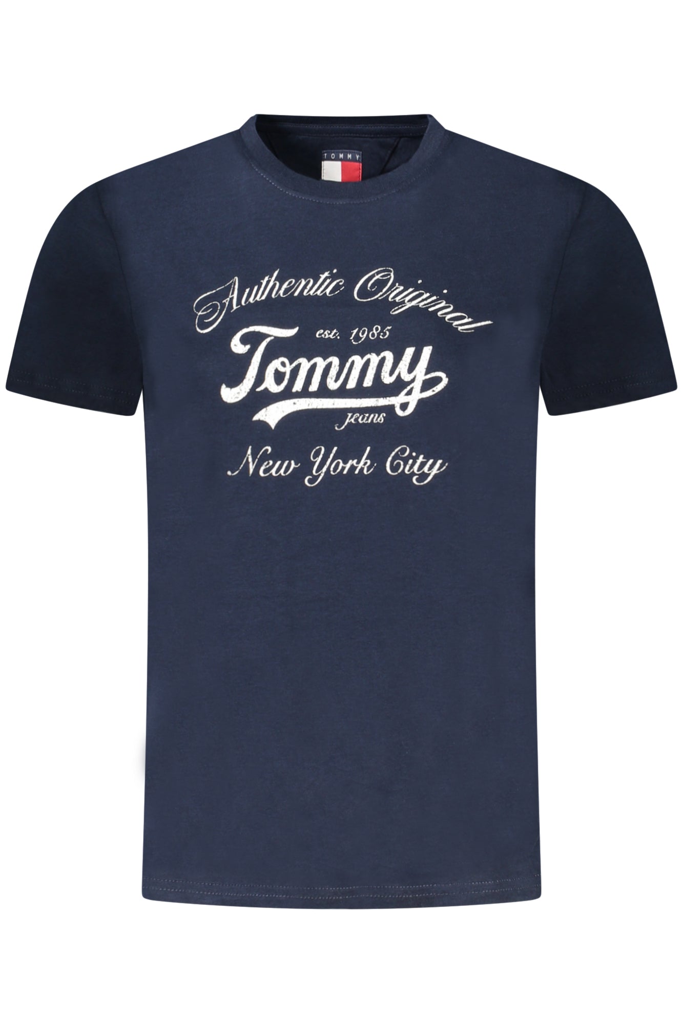 TOMMY HILFIGER WOMEN'S SHORT-SLEEVE T-SHIRT BLUE