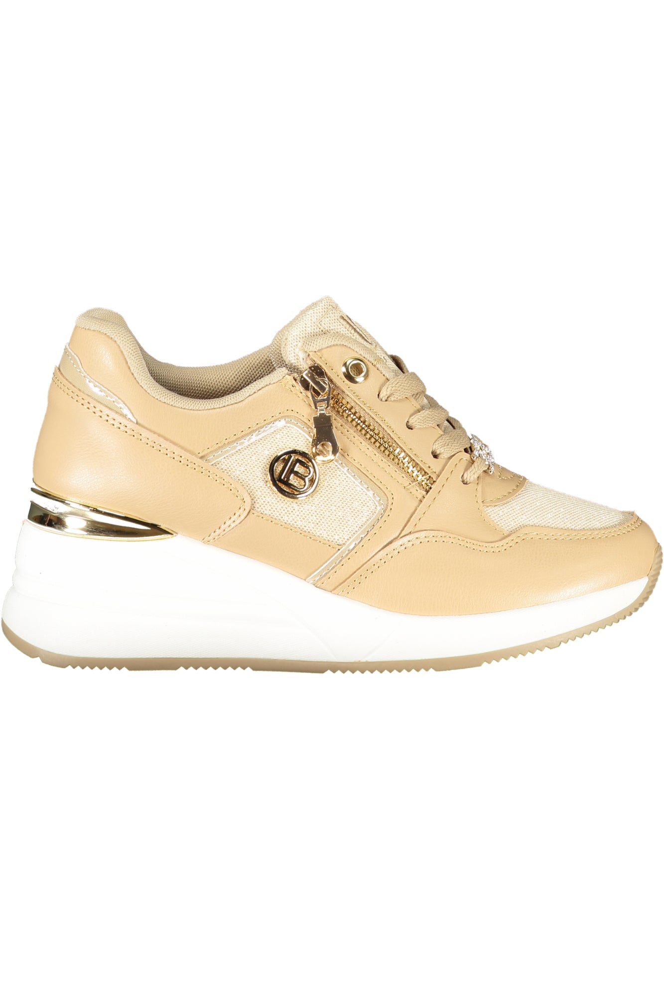 LAURA BIAGIOTTI WOMEN'S BEIGE SPORTS SHOES