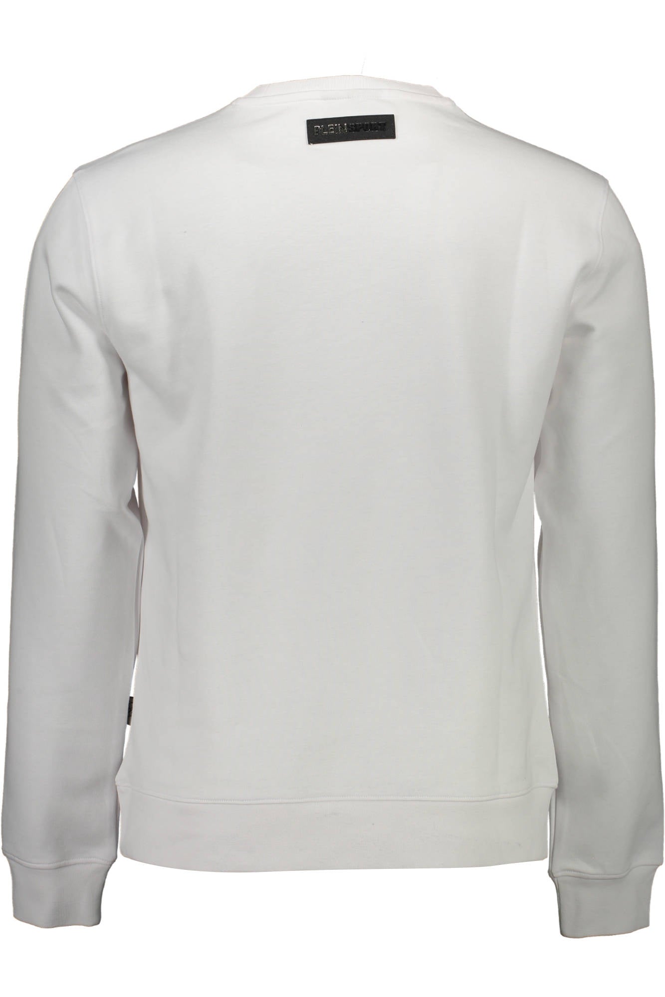 PLEIN SPORT MEN'S ZIP-UP SWEATSHIRT WHITE