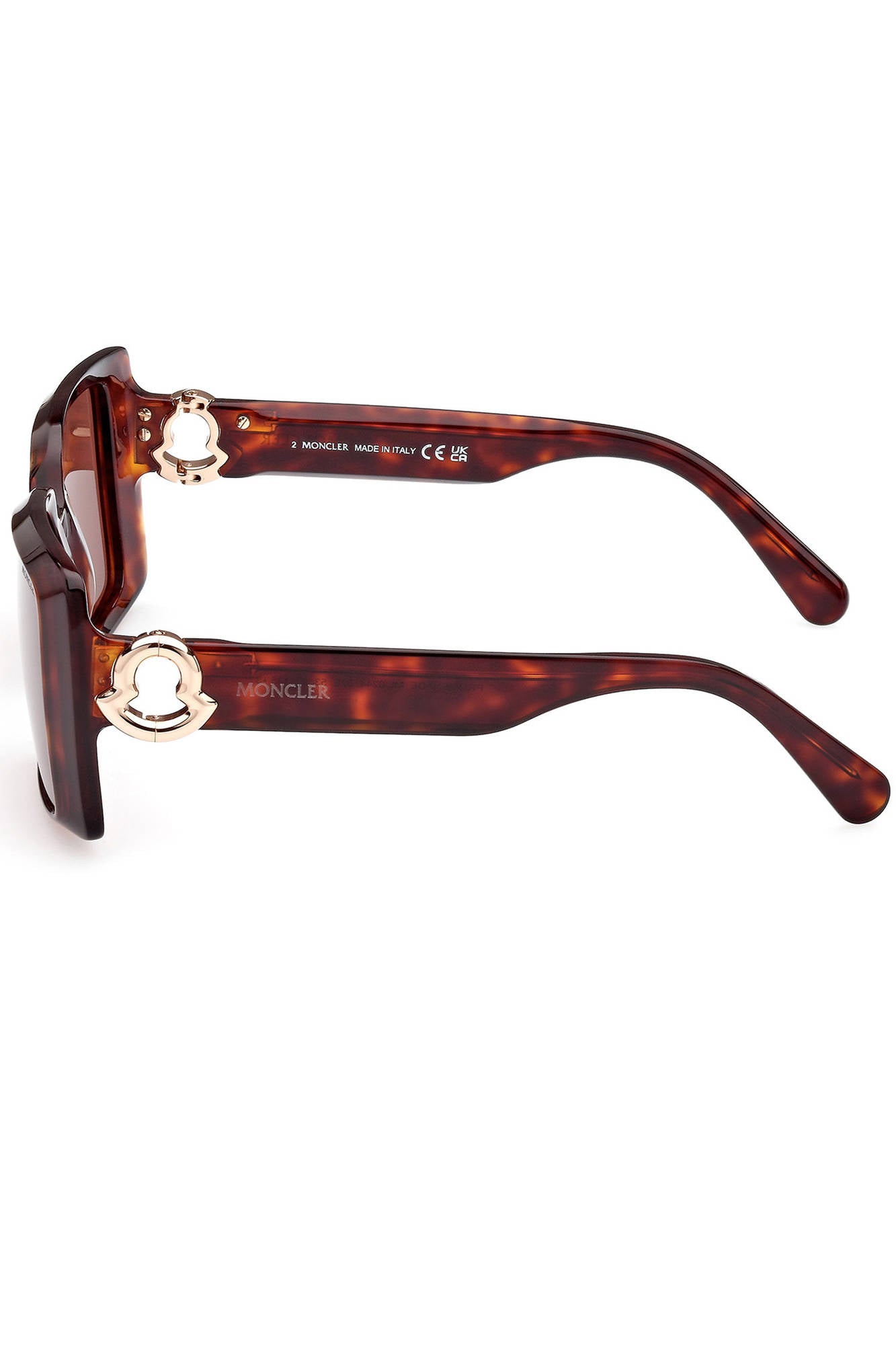 MONCLER WOMEN'S SUNGLASSES BROWN