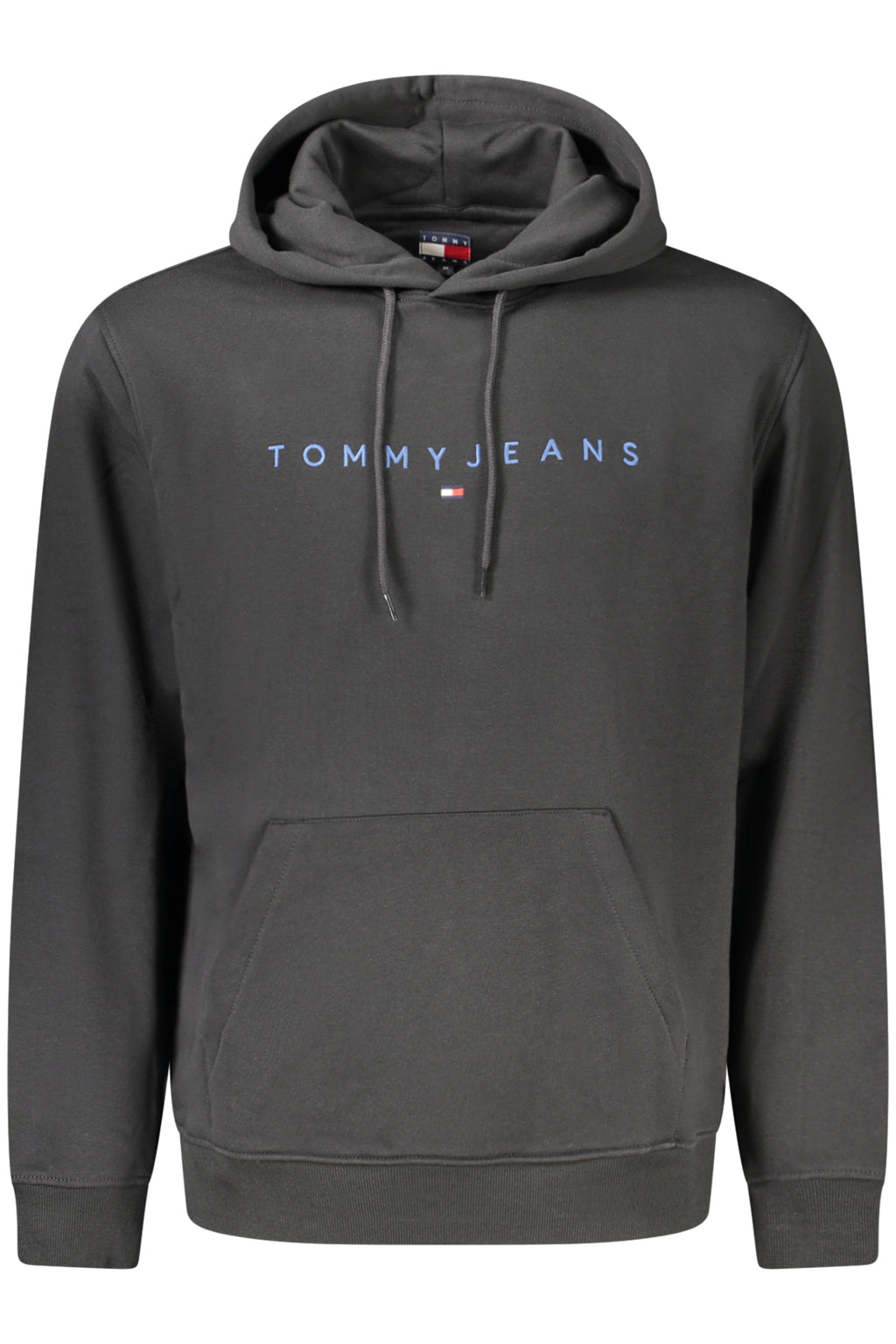 TOMMY HILFIGER MEN'S BLACK ZIP-UP SWEATSHIRT