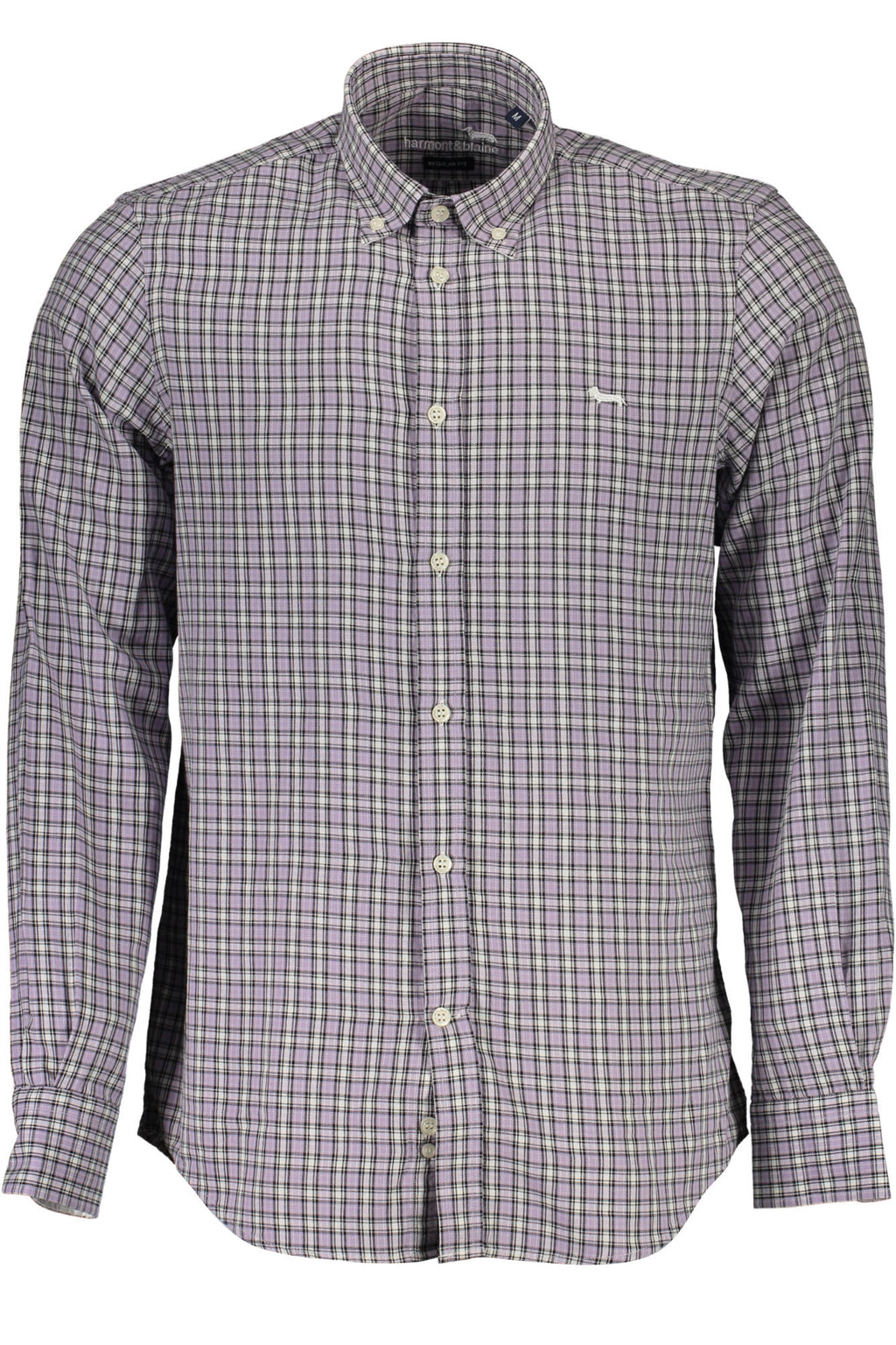 HARMONT & BLAINE LONG SLEEVE SHIRT MEN PURPLE