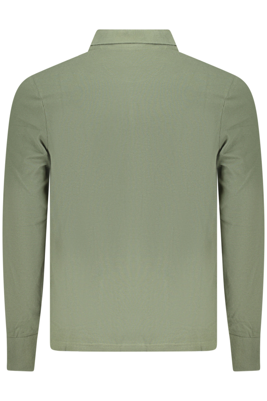NORTH SAILS MEN'S LONG-SLEEVED POLO SHIRT, GREEN