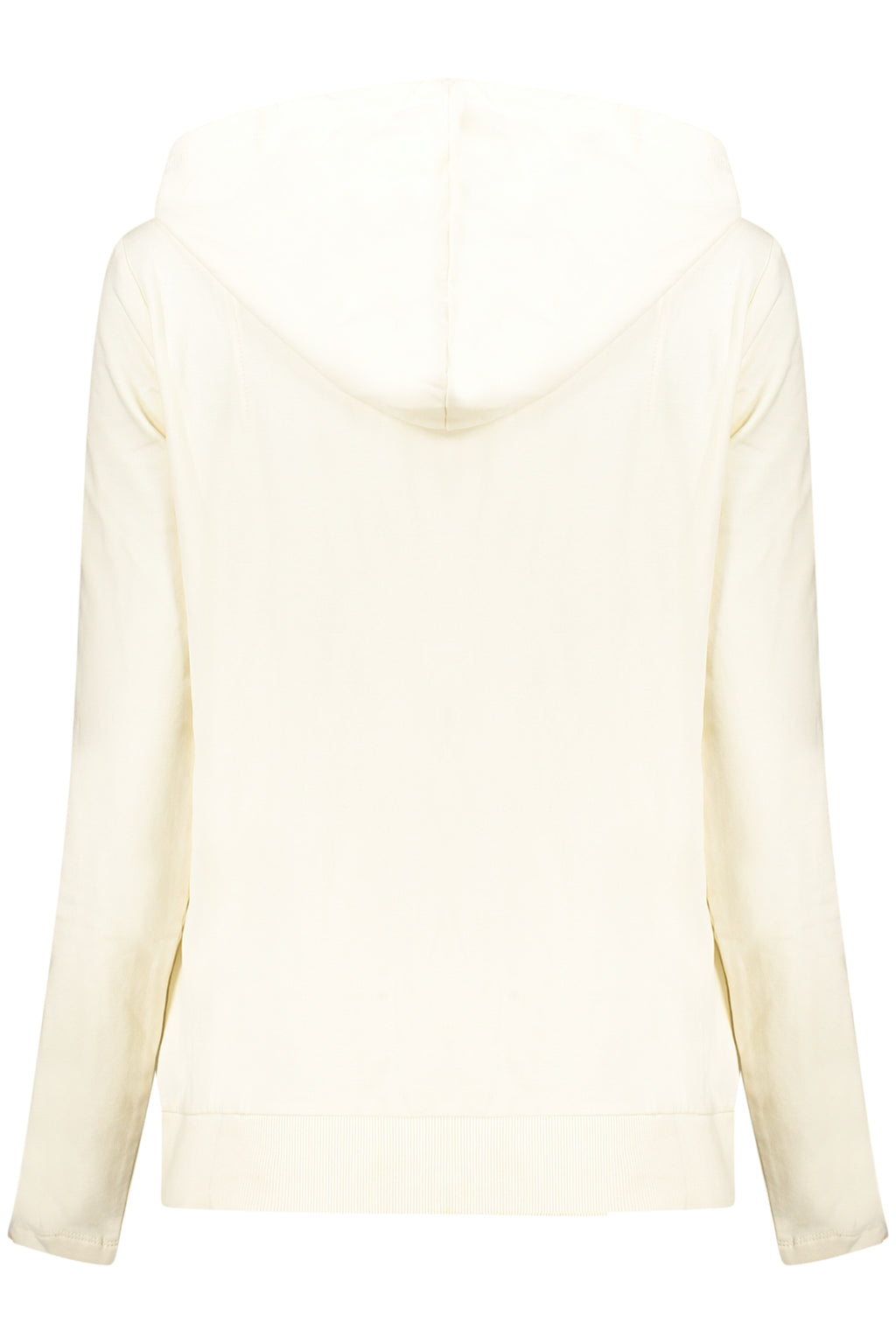 FREDDY WOMEN'S WHITE ZIP-UP SWEATSHIRT