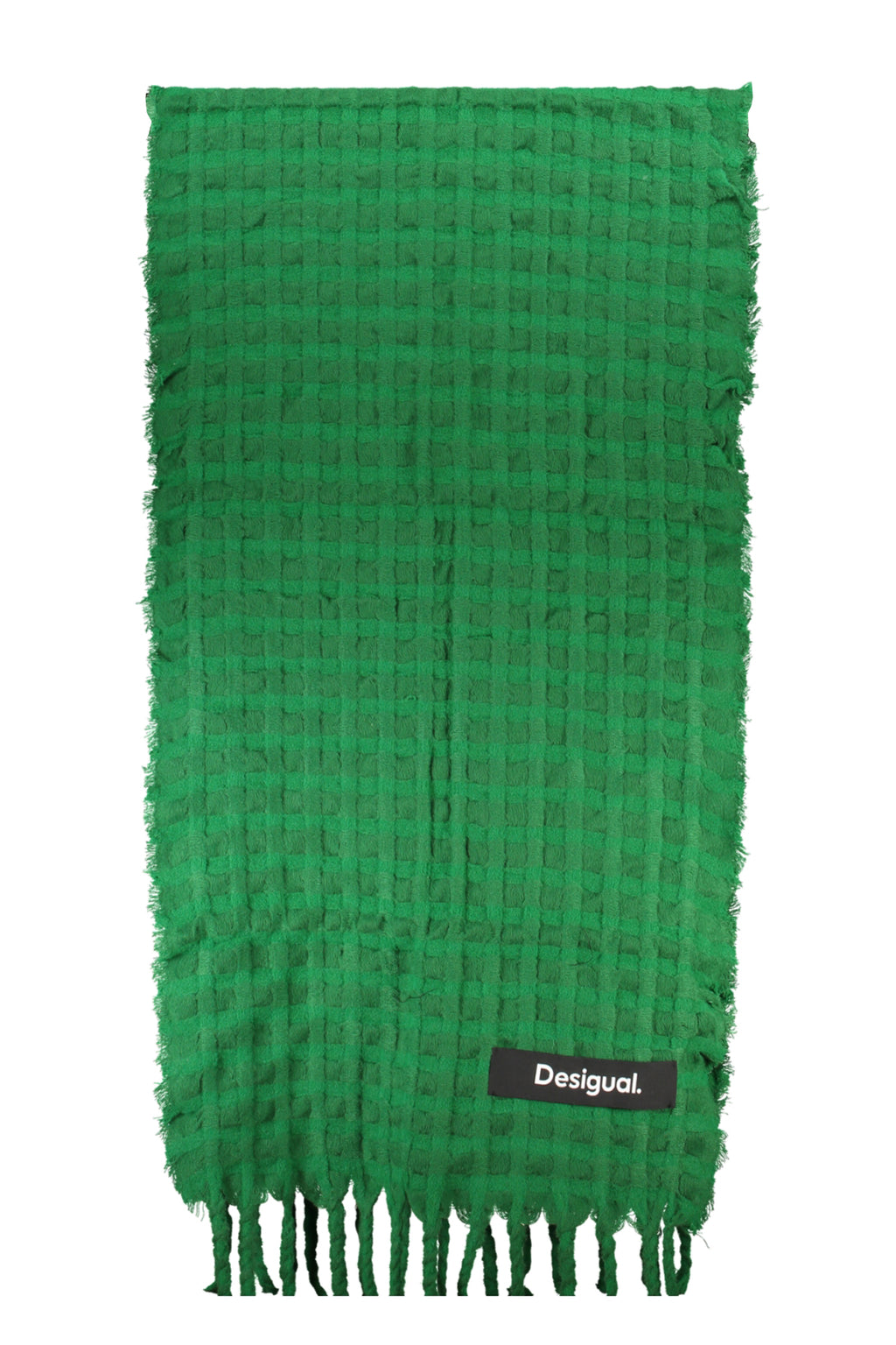 DESIGUAL GREEN WOMEN'S SCARF