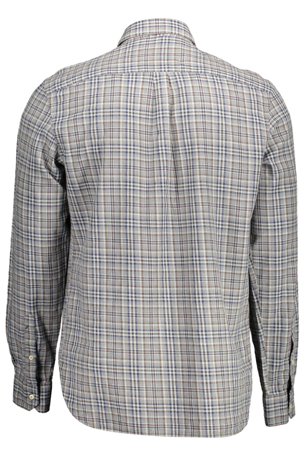 US POLO SHIRT LONG SLEEVE MEN GREY