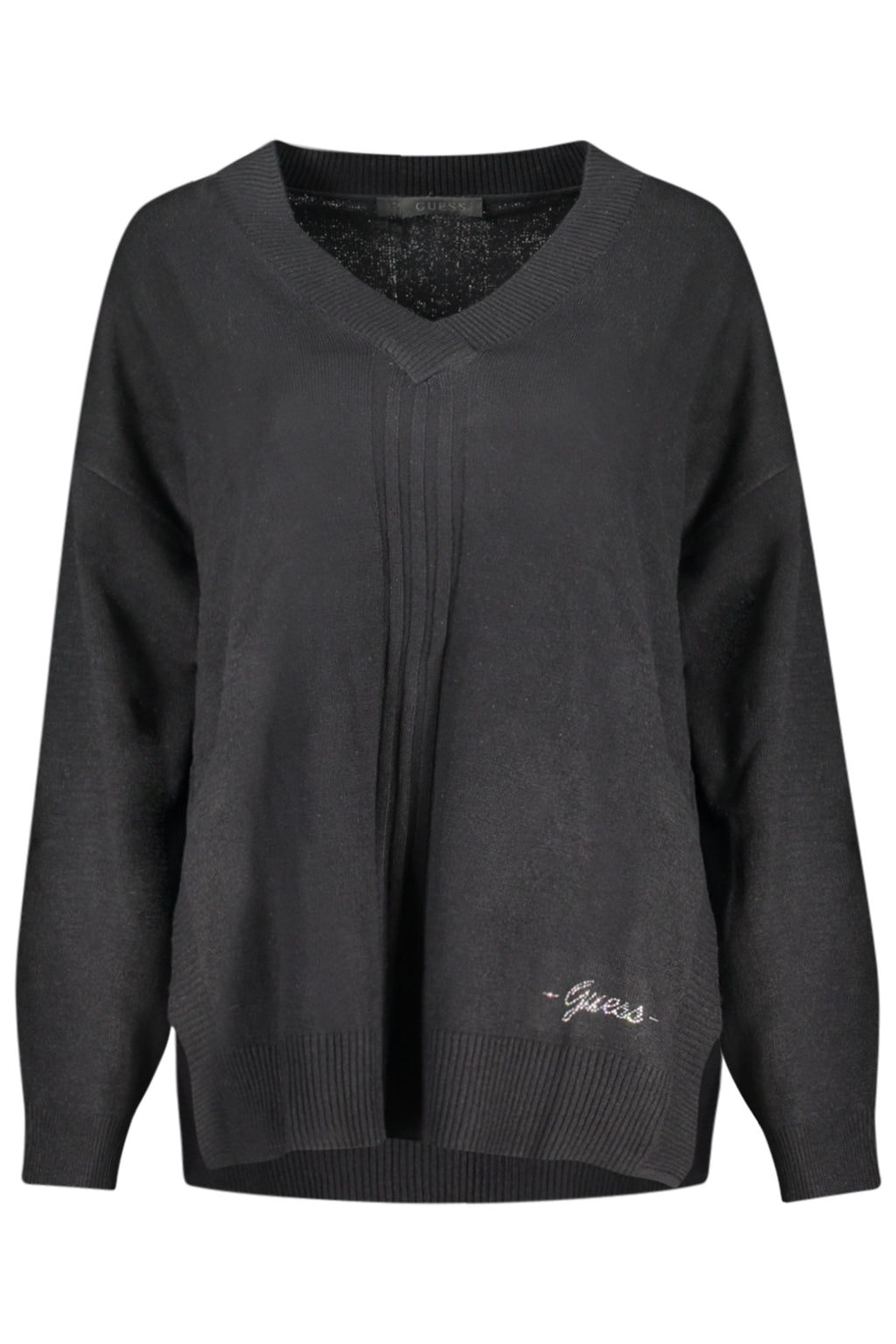 GUESS JEANS WOMEN'S BLACK SWEATER