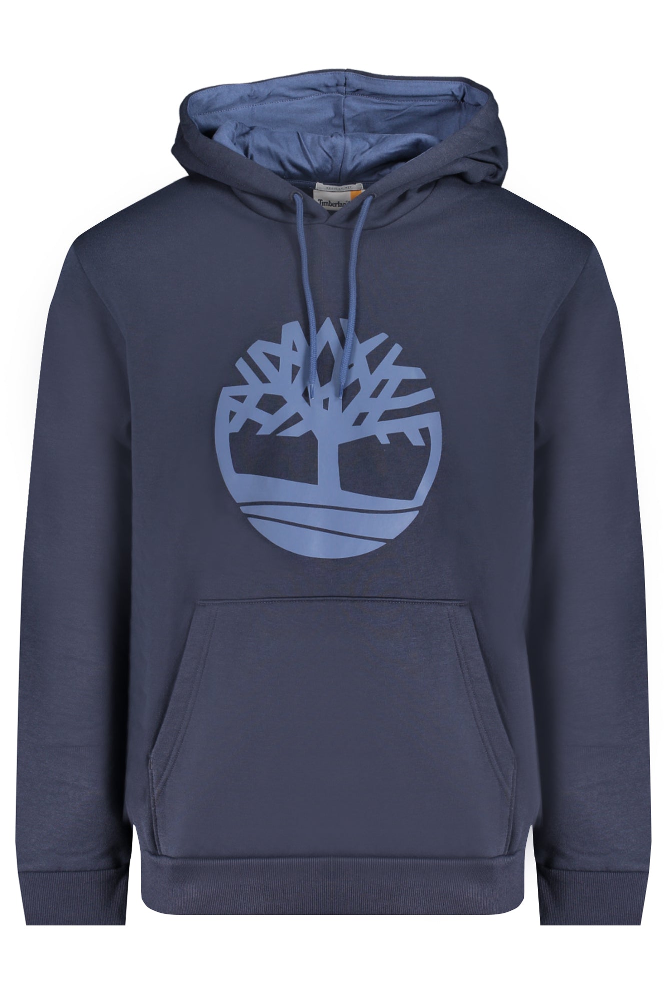 TIMBERLAND MEN'S BLUE ZIP-UP SWEATSHIRT