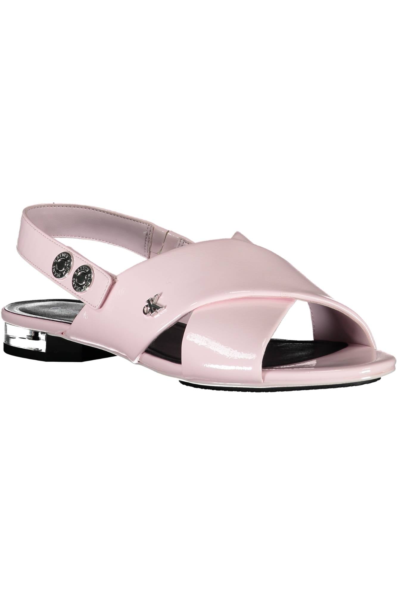 CALVIN KLEIN PINK WOMAN SANDAL SHOES