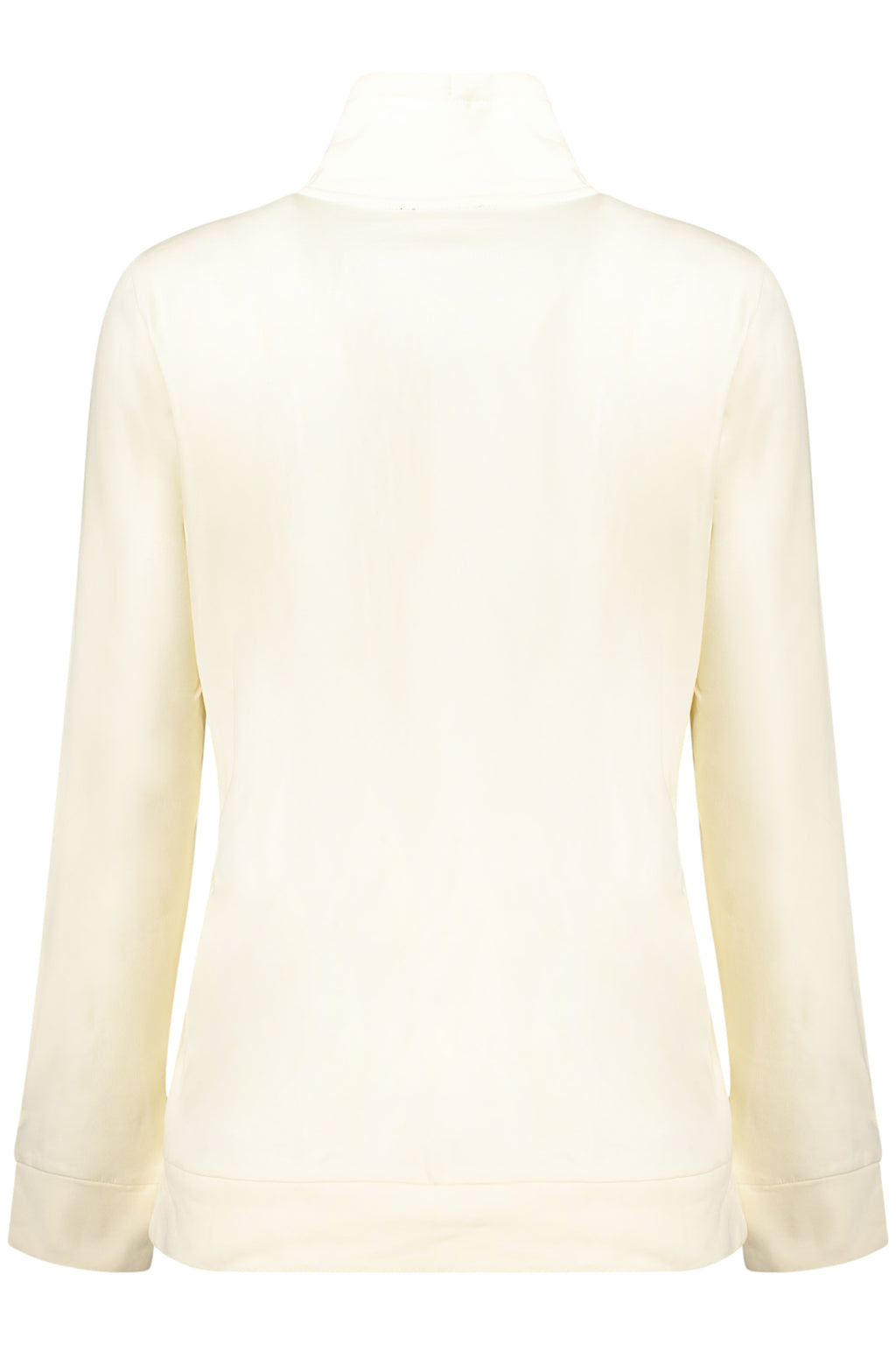 FREDDY WOMEN'S WHITE ZIP-UP SWEATSHIRT
