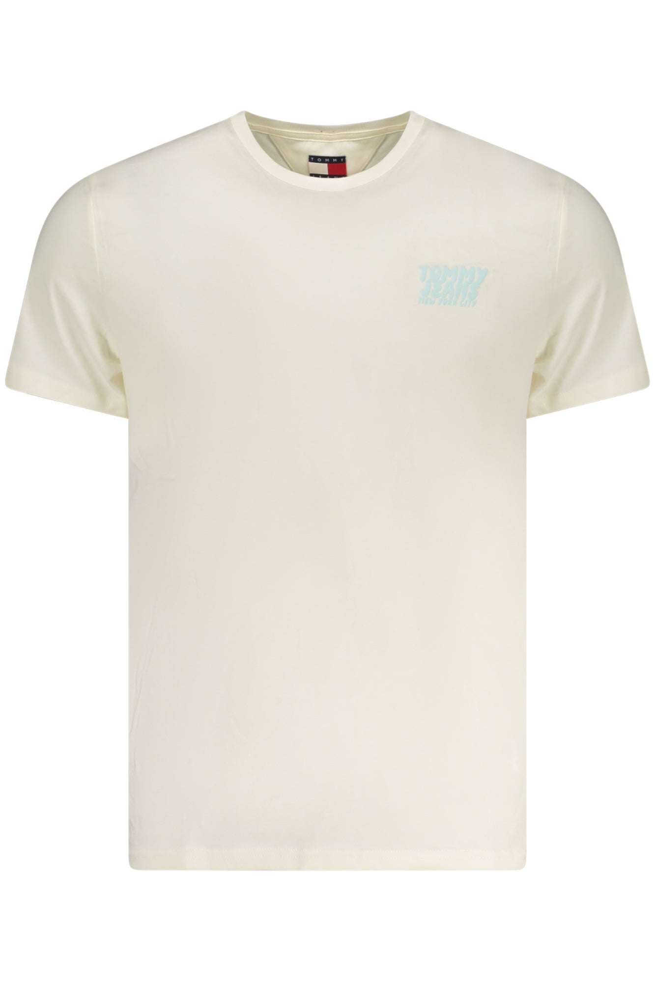 TOMMY HILFIGER SHORT SLEEVE T-SHIRT MEN BEIGE