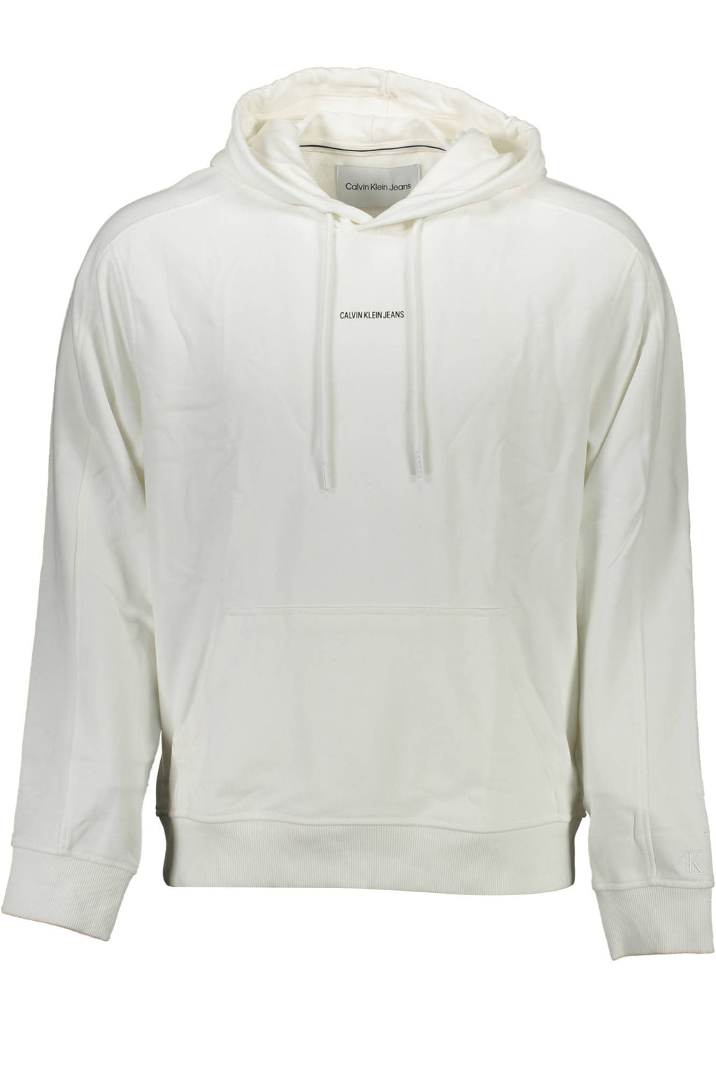 CALVIN KLEIN MEN'S ZIP-UP SWEATSHIRT WHITE