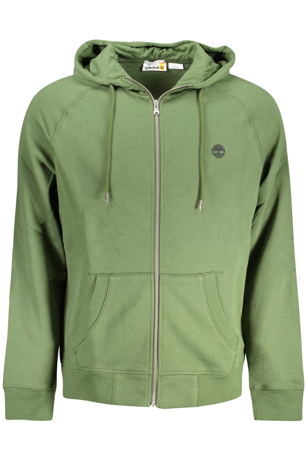 TIMBERLAND MEN'S ZIP-UP SWEATSHIRT GREEN