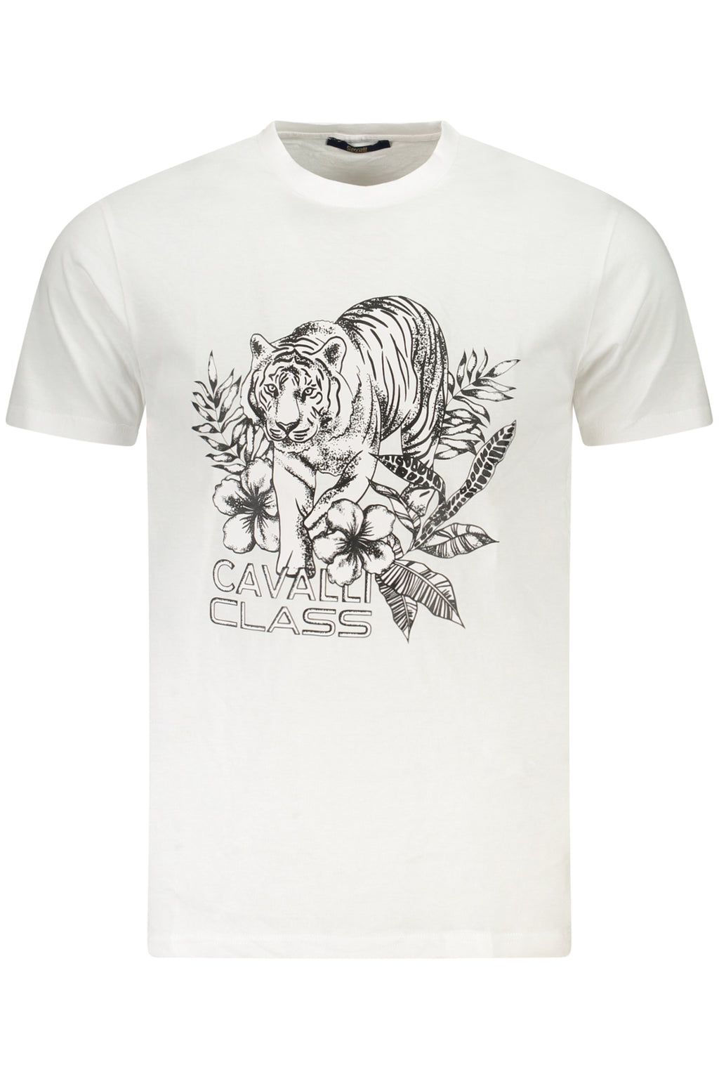 CAVALLI CLASS SHORT SLEEVE T-SHIRT MEN WHITE