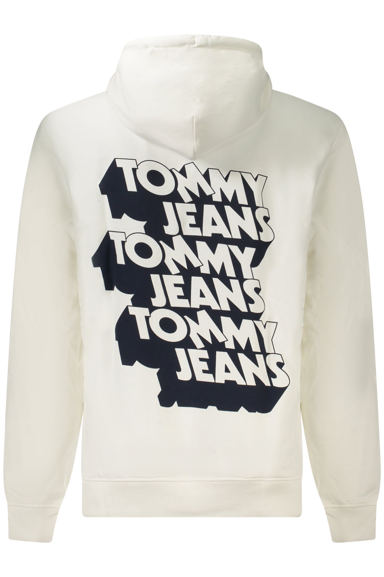 TOMMY HILFIGER MEN'S ZIP-UP SWEATSHIRT WHITE