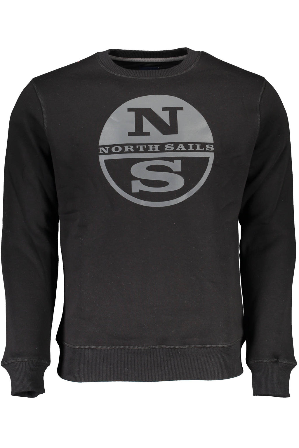 NORTH SAILS BLACK MAN SWEATSHIRT WITHOUT ZIP