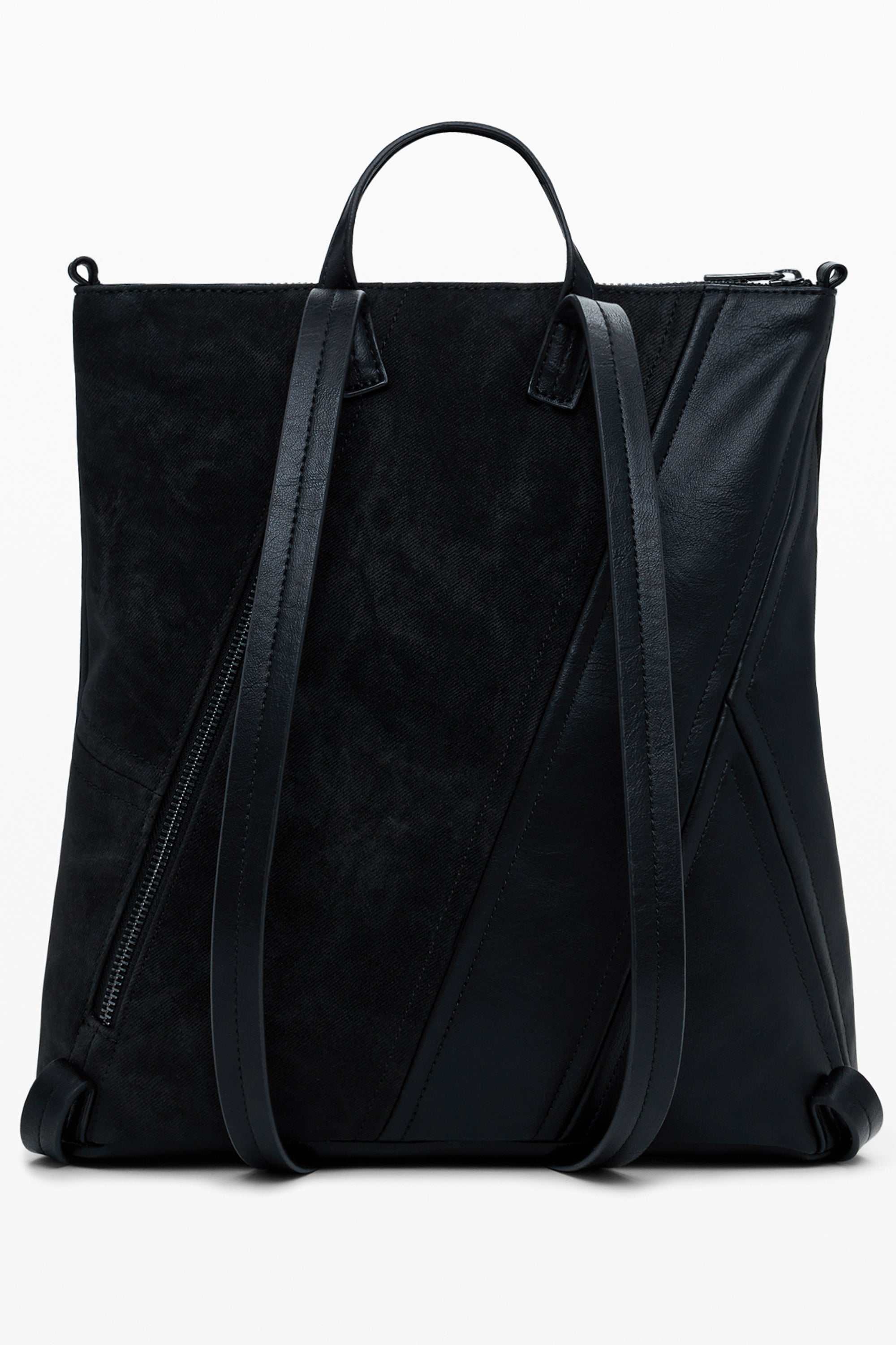 DESIGUAL WOMEN'S BLACK BACKPACK