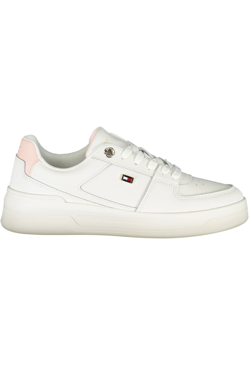 TOMMY HILFIGER WHITE WOMEN'S SPORTS SHOES