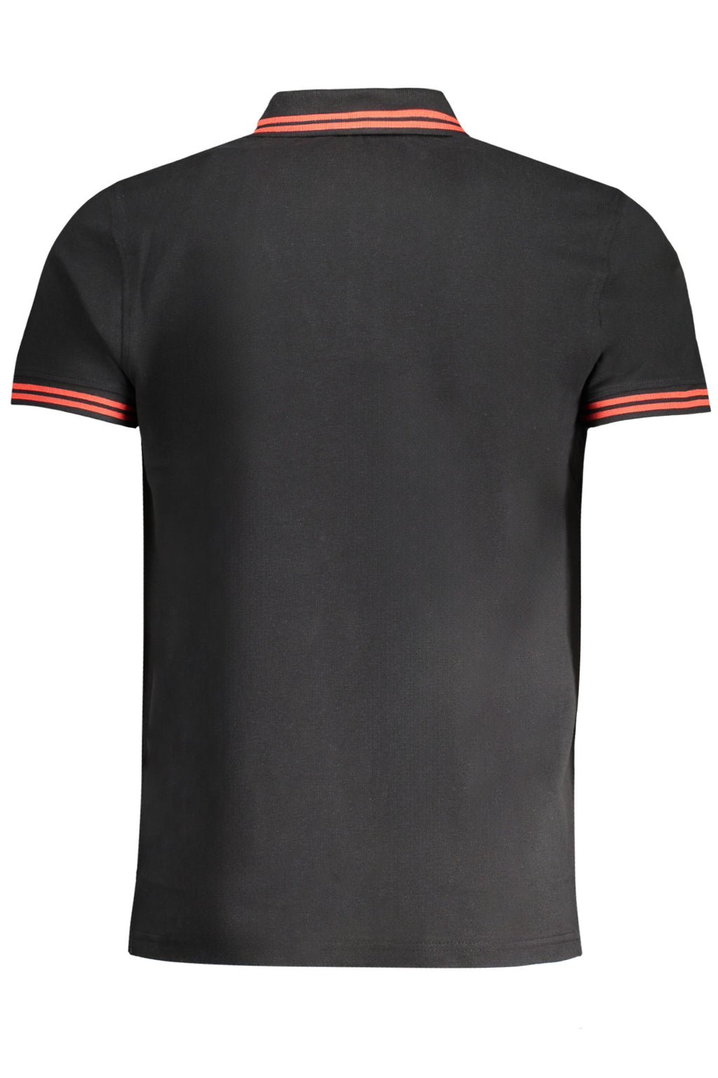 CAVALLI CLASS MEN'S SHORT SLEEVED POLO SHIRT BLACK