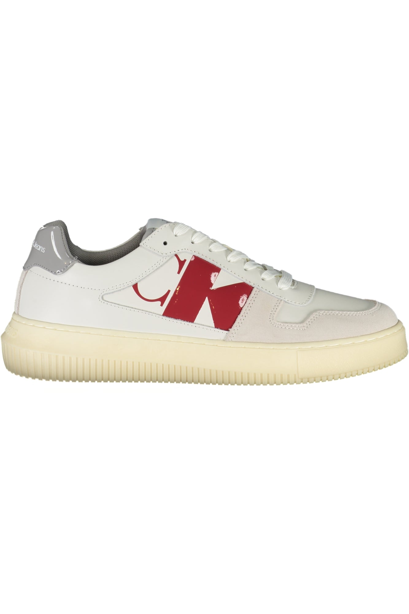 CALVIN KLEIN WHITE MEN'S SPORTS SHOES