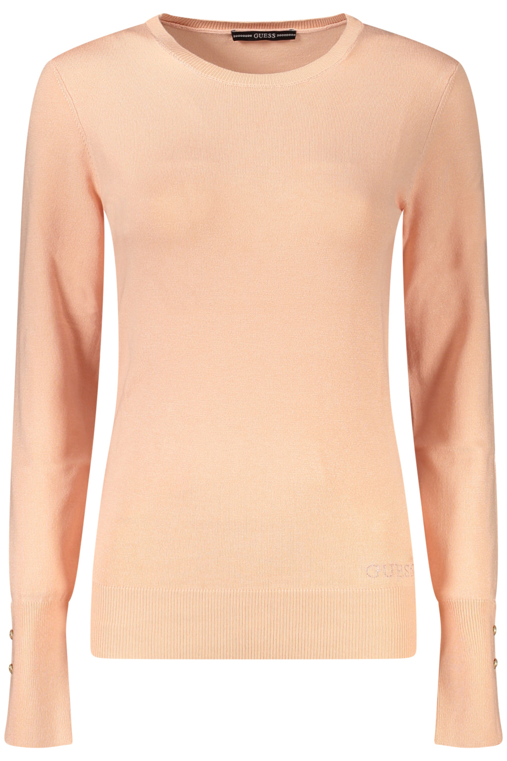 GUESS JEANS WOMEN'S PINK SWEATER