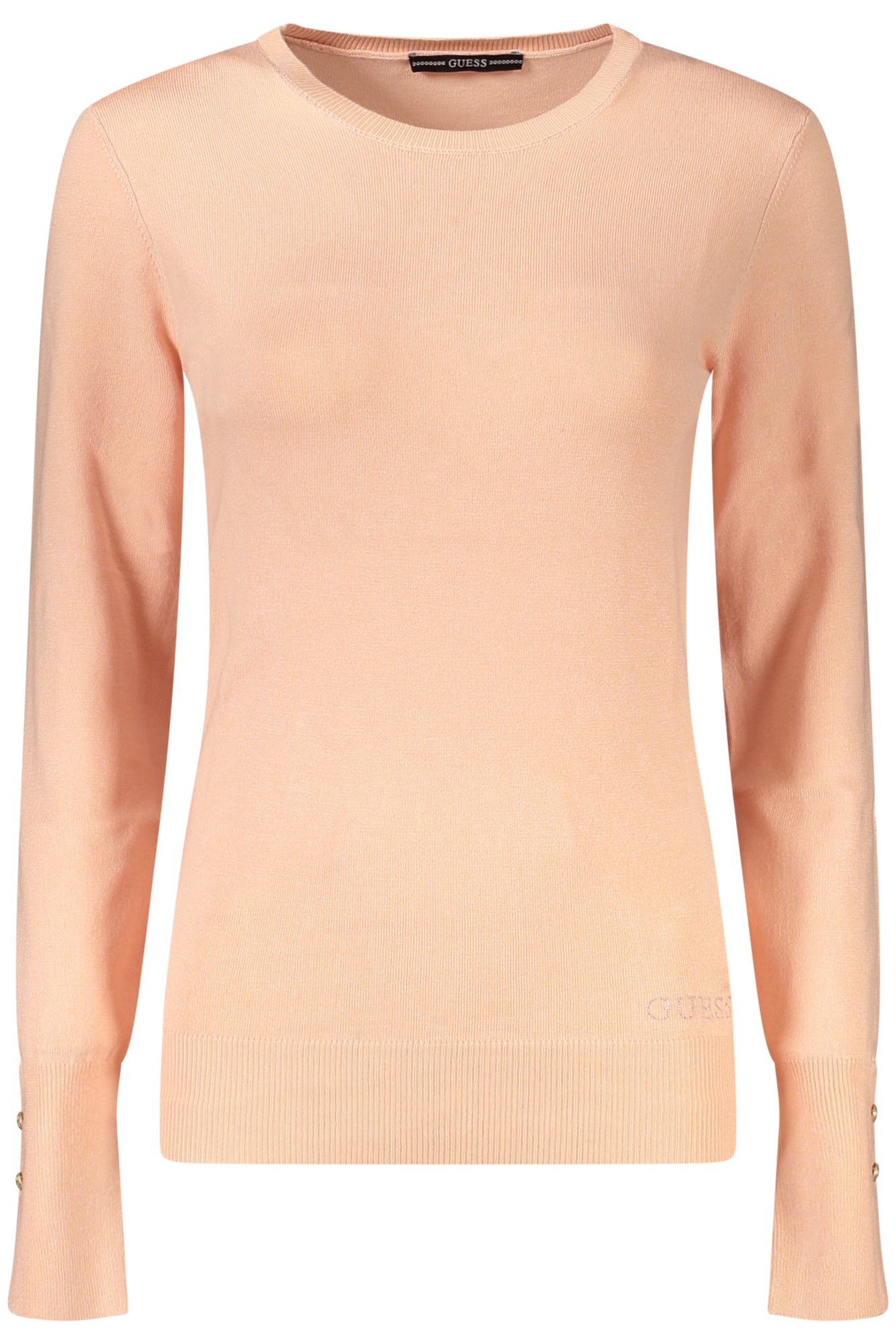 GUESS JEANS WOMEN'S PINK SWEATER