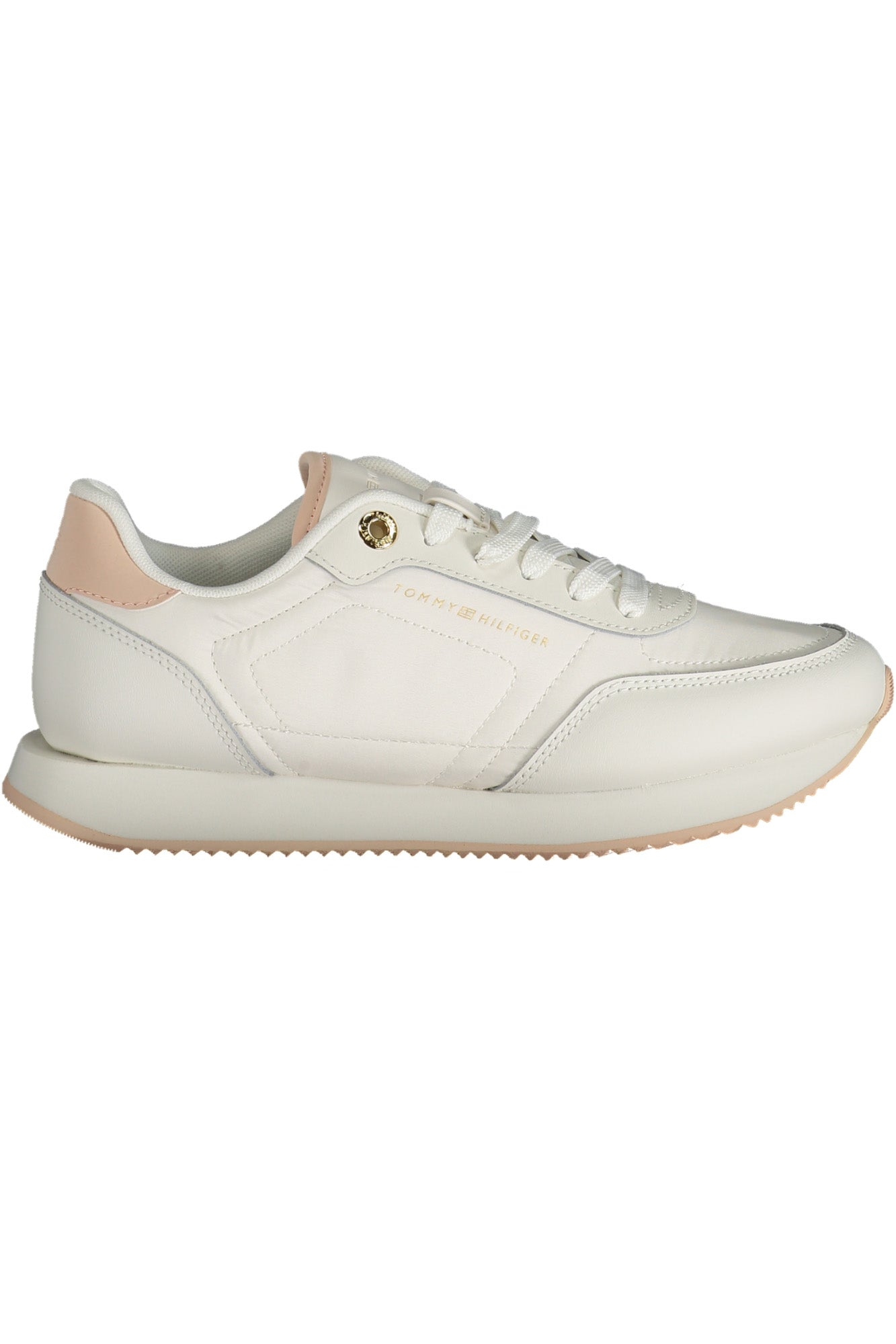 TOMMY HILFIGER WHITE WOMEN'S SPORTS SHOES