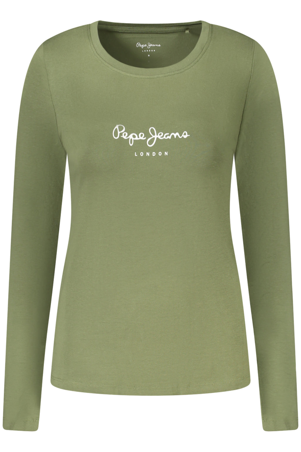 PEPE JEANS WOMEN'S LONG-SLEEVED T-SHIRT, GREEN