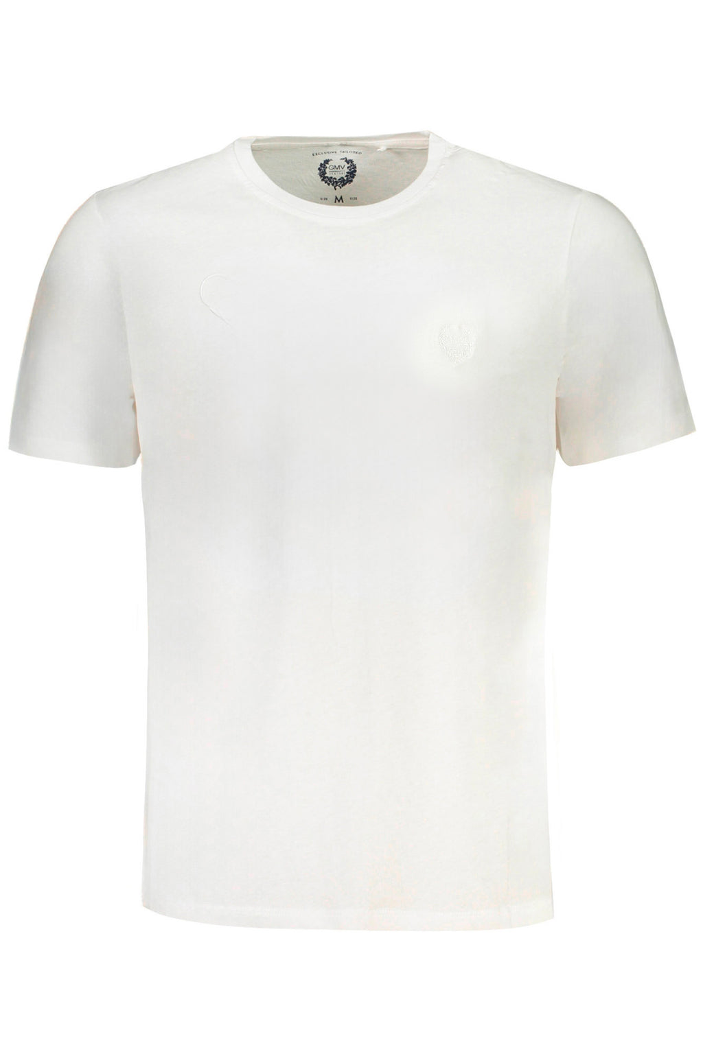 GIAN MARCO VENTURI MEN'S SHORT SLEEVED T-SHIRT WHITE