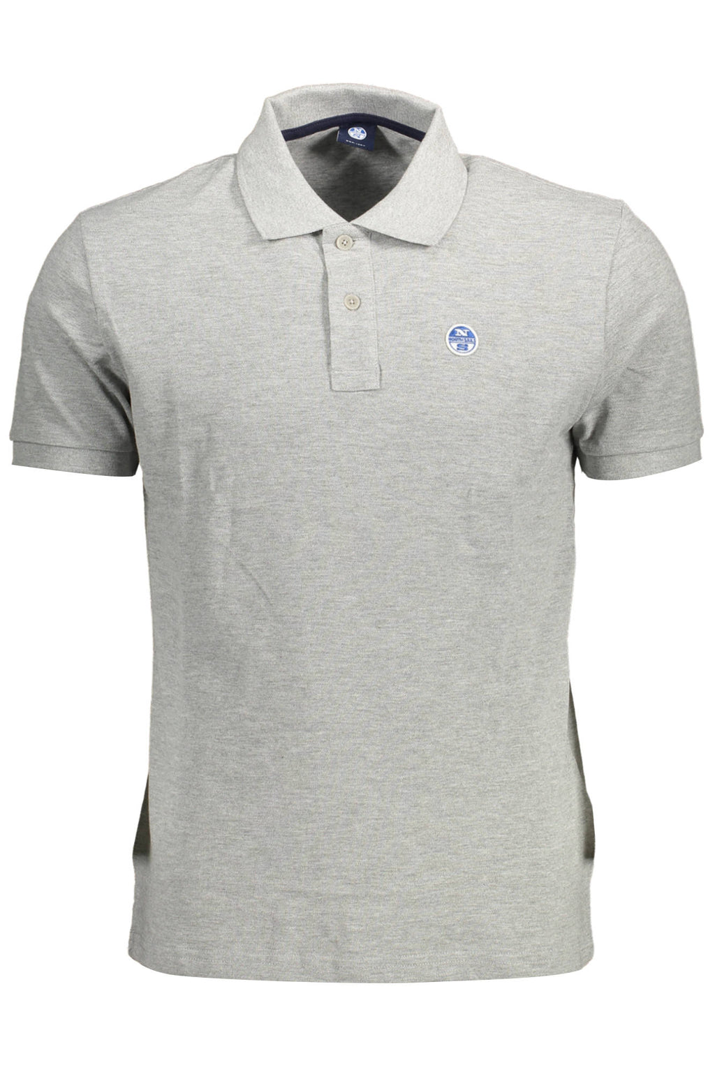 NORTH SAILS MEN'S SHORT SLEEVE POLO GREY
