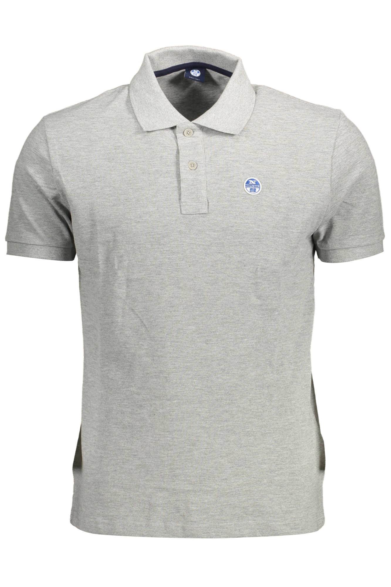 NORTH SAILS MEN'S SHORT SLEEVE POLO GREY