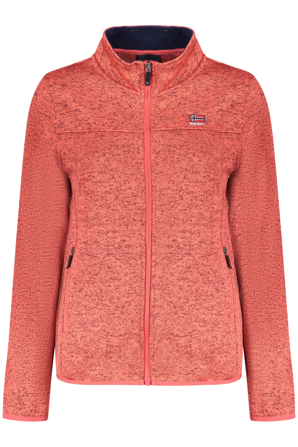 NORWAY 1963 WOMEN'S PINK ZIP-UP SWEATSHIRT
