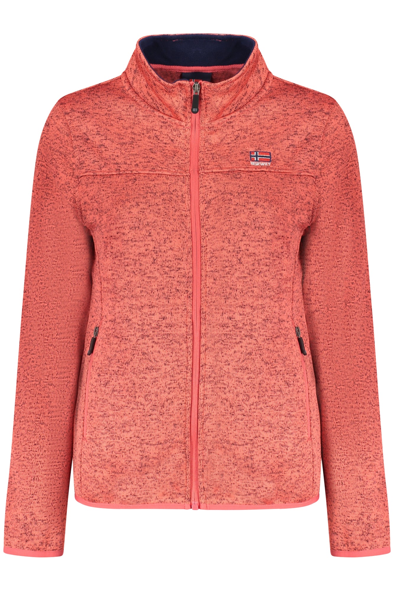 NORWAY 1963 WOMEN'S PINK ZIP-UP SWEATSHIRT