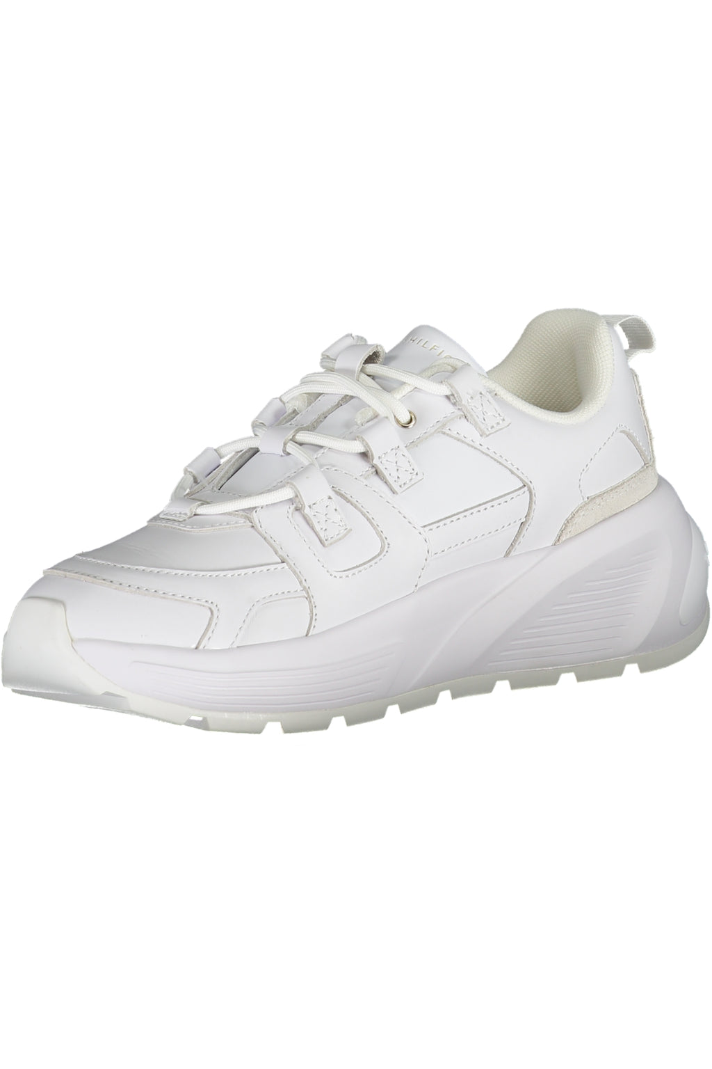 TOMMY HILFIGER WHITE WOMEN'S SPORTS SHOES