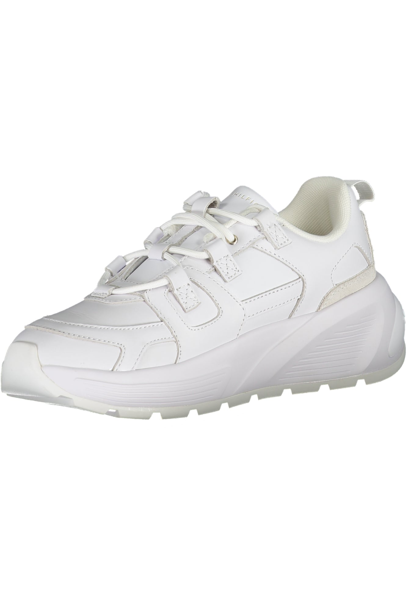 TOMMY HILFIGER WHITE WOMEN'S SPORTS SHOES