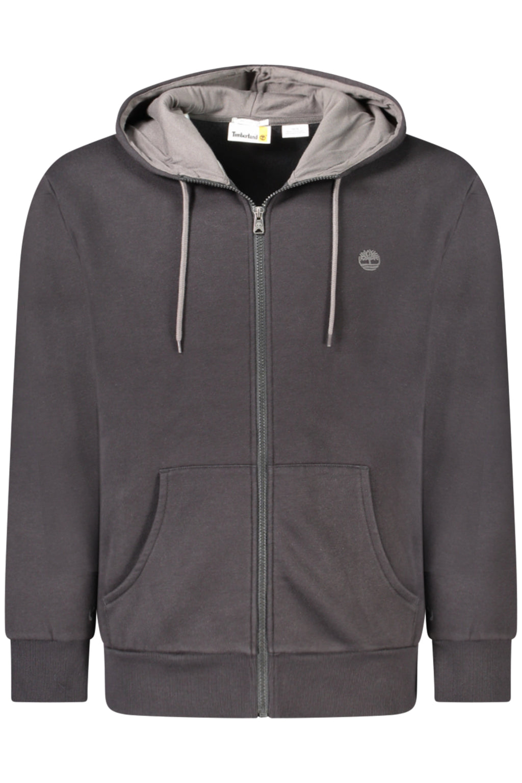 TIMBERLAND MEN'S BLACK ZIP-UP SWEATSHIRT