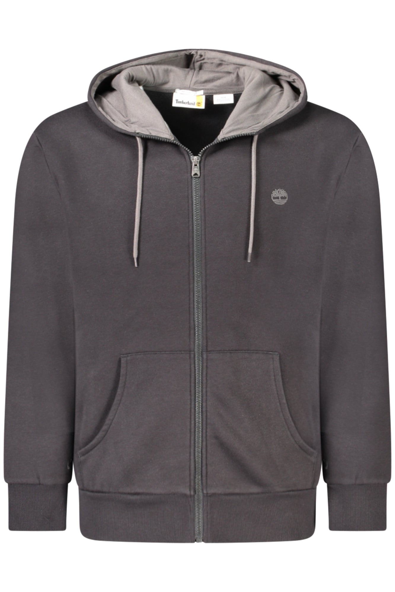 TIMBERLAND MEN'S BLACK ZIP-UP SWEATSHIRT