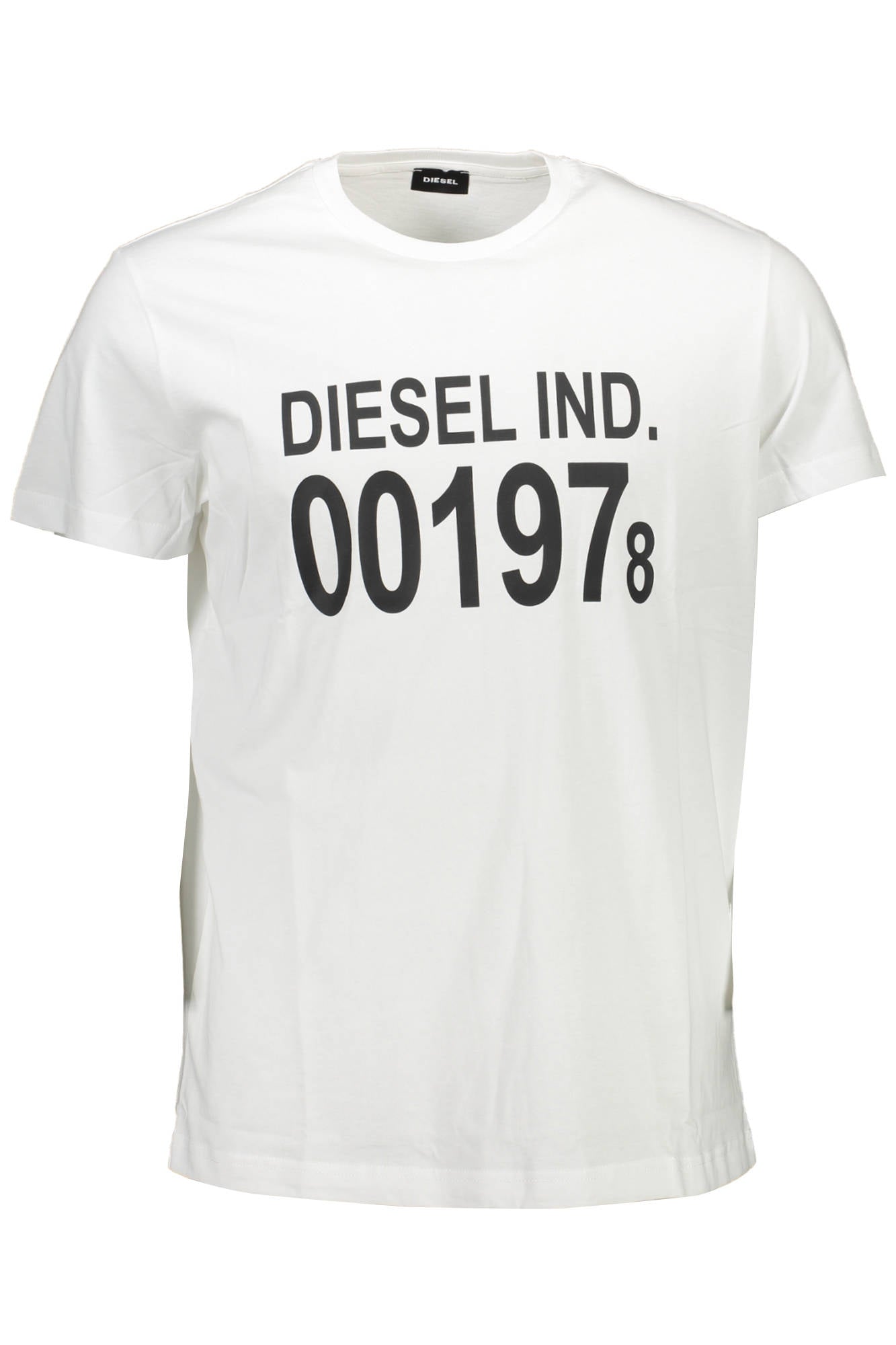 DIESEL SHORT SLEEVE T-SHIRT MEN WHITE