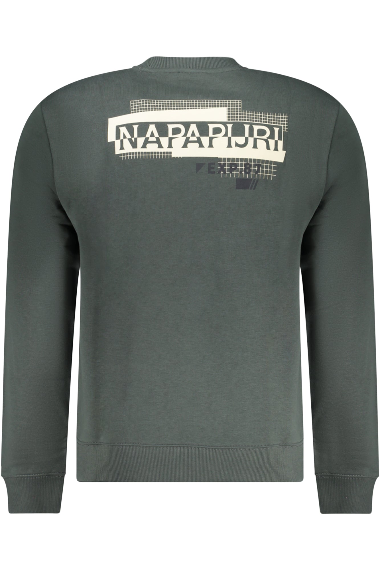 NAPAPIJRI SWEATSHIRT WITHOUT ZIP MEN GREEN