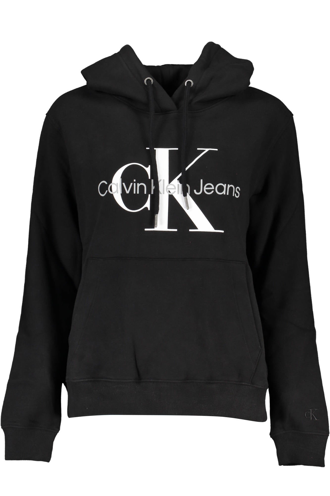 CALVIN KLEIN WOMEN'S ZIPLESS SWEATSHIRT BLACK