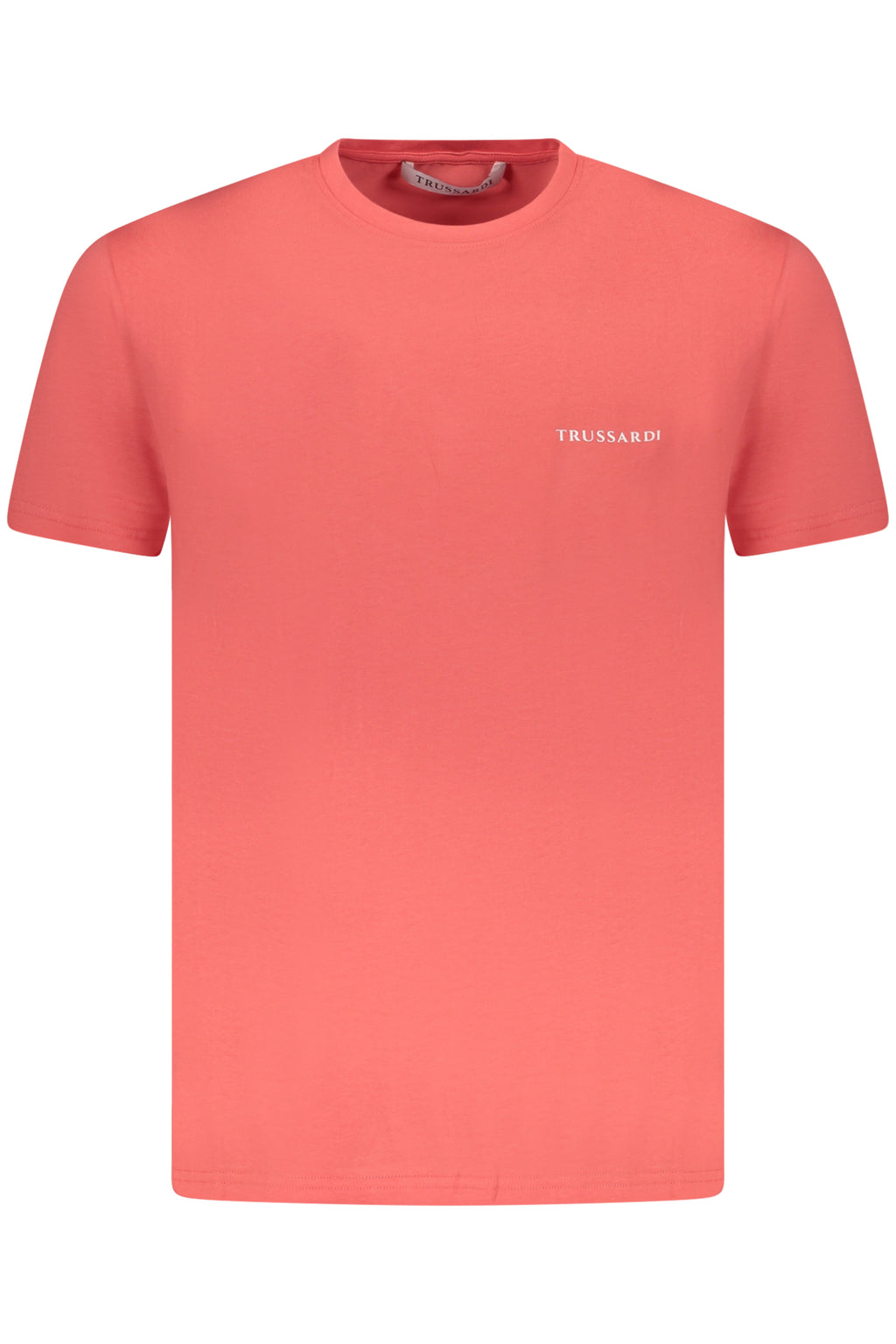 TRUSSARDI MEN'S SHORT SLEEVE T-SHIRT PINK