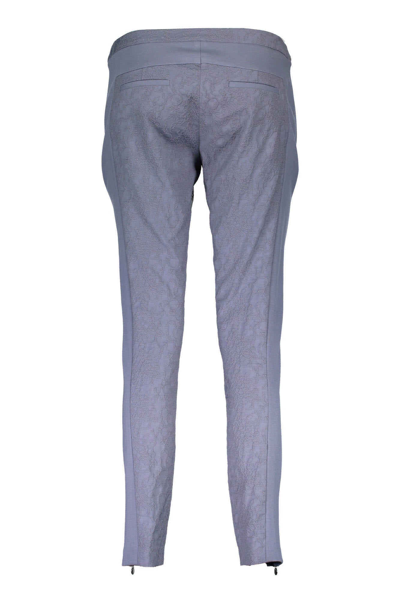 LIU JO BLUE WOMAN TROUSERS